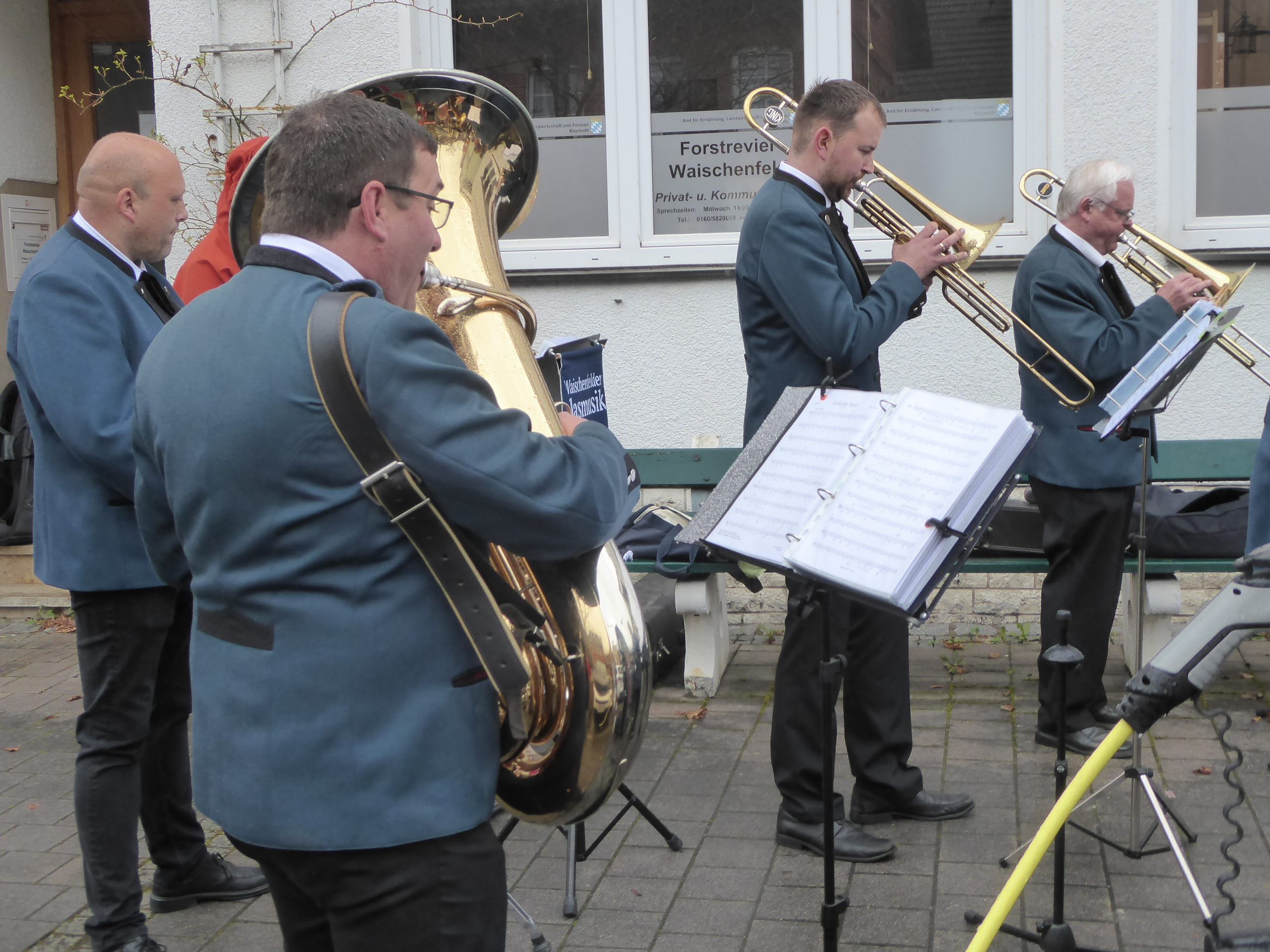 Standkonzert am Osterbrunnen